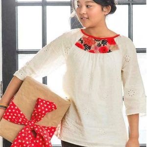 NWOT Matilda Jane Snow Angel Top, 12
